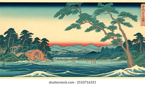 Ukiyo-e Artistic Image Japan AI-generated image 2435156441 | Shutterstock