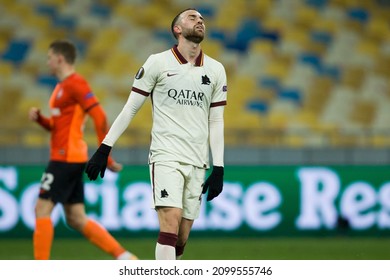 Ukraine, Kyiv - 18 March 2021. Borja Mayoral (AS Roma) During The Match Between FC Shakhtar Donetsk And AS Roma, NSC Olympiyskiy