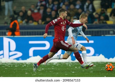 Ukraine, Kyiv - 23 November 2021. Lucas Hernandez (FC Bayern Munich) During The Match Between FC Dynamo Kyiv And FC Bayern Munich, NSC Olympiyskiy