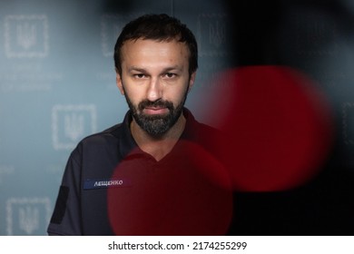 Ukraine, Kyiv, 30 June 2022 -  Ukrainian  Former Journalist And  Lawmaker Serhiy Leshchenko During News-conference In Kyiv. 