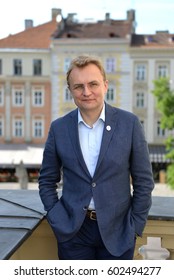 Ukraine, Lviv - May 18, 2015: Mayor Of Lviv Andriy Sadovyi.