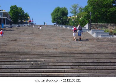 Ukraine. Odessa. 06.25.21. Many Steps On The Potemkin Stairs.