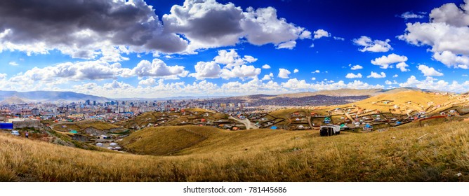 Ulaanbaatar Gers Panorama