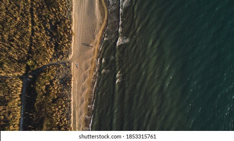 Ulcinj Aerial Drone Ada Bojana