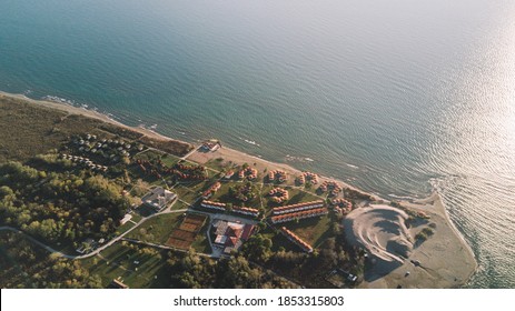 Ulcinj Aerial Drone Ada Bojana