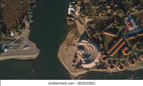 Ulcinj Aerial Drone Ada Bojana