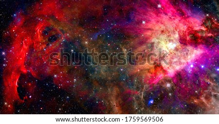 Ultra Deep Field. Elements of this image furnished by NASA