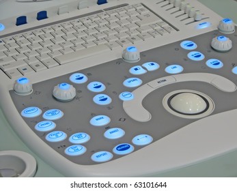 Ultrasound Device. Medical Tool. Diagnostic Tool In Medicine.