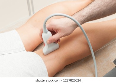 Ultrasound Examination Of Leg Veins