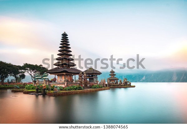 Ulun Danu Beratan Temple Famous Landmark Stock Photo Edit Now