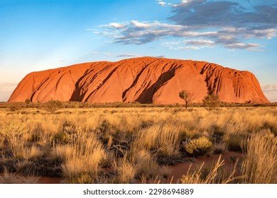 Uluru (Ayers Rock), the iconic sandstone rock in the centre of Australia, Northern Territory, Australia - Powered by Shutterstock