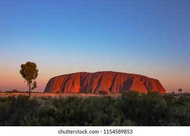 Uluru. AYERS ROCK, Northern Territory / Australia - November 10th 2017. - Shutterstock ID 1154589853