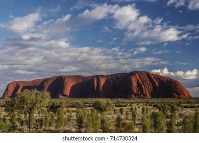 Uluru rock formation (Ayers Rock) at sunrise. - Powered by Shutterstock