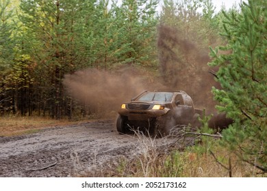 Ulyanovsk, Russia - September 25, 2021. Rally Raid 