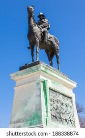 Ulysses S. Grant Memorial Statue In Washington DC - USA