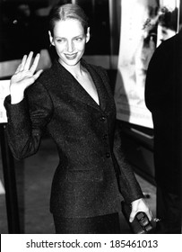 Uma Thurman At The New York Premiere Of SNOW FALLING ON CEDARS, 12/13/99