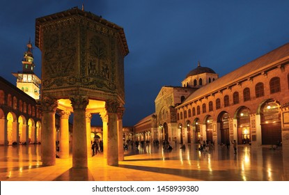 The Umayyad Mosque In Damascus