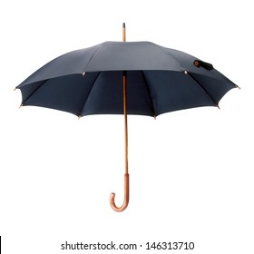 Umbrella Isolated Over White.