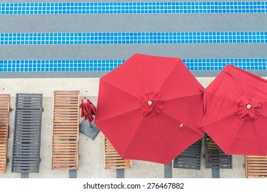 Umbrella Pool - Top Of View