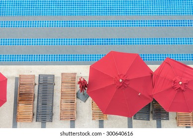 Umbrella Pool - Top Of View