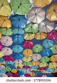 Umbrellas At Dollywood In Pigeon Forge