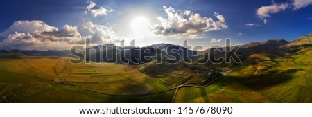 Similar – Image, Stock Photo Italy, freshly unfolded