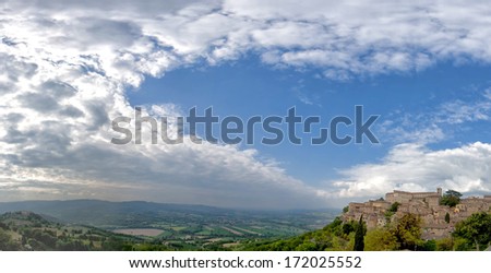 Similar – Sardinien, Bergdorf