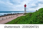 Umhlanga Lighthouse at Durban, KwaZulu-Natal province (South africa)
