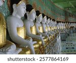 Umin Thonze Pagoda, Sagaing Hills, Mandalay Myanmar - Burma
