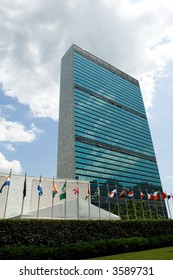 UN Headquarters Building In New York