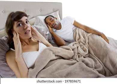 Unable To Sleep In Bed Because Of Snoring Partner