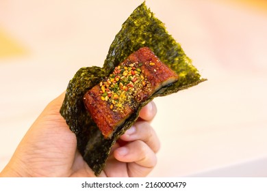 Unagi Roe Grilled Japanese Seaweed Wrap.