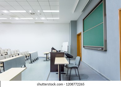 Unattended Classroom Interior