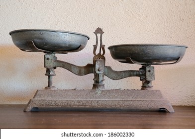 Unbalanced Old Weighing Scale