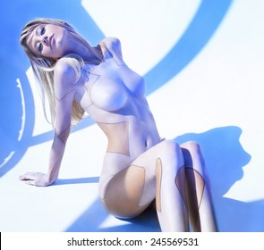 Unbelievable Beauty And Sexy Cyborg Girl