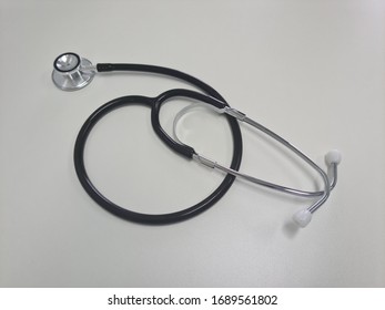 Unbranded Generic Medical Stethoscope For Heathcare Doctor With White Background