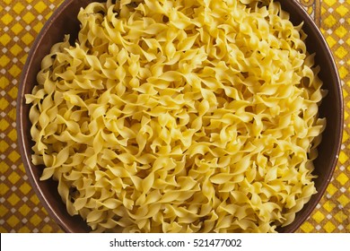 Uncooked American Style Egg Noodles