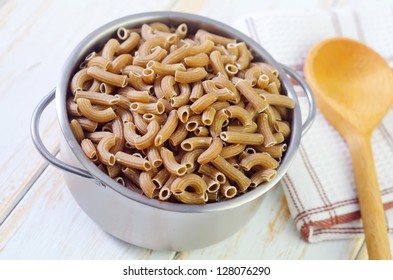 Uncooked Brown Pasta