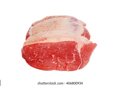 Uncooked Outside Round Roast Beef