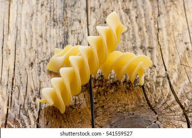 Uncooked pasta fusilli of Italy - Powered by Shutterstock