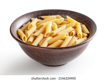 Homemade Raw Dry Mini Penne Pasta Stock Photo 2228355903