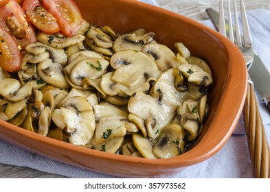 Champinones en lata