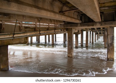 Under Bob Hall Pier North Padre Island