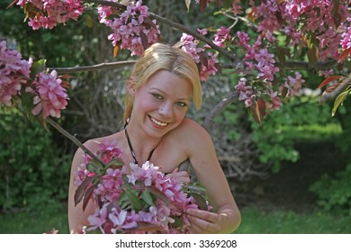 under the branches