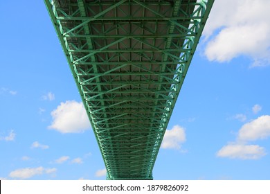 Under Bridge View From Below