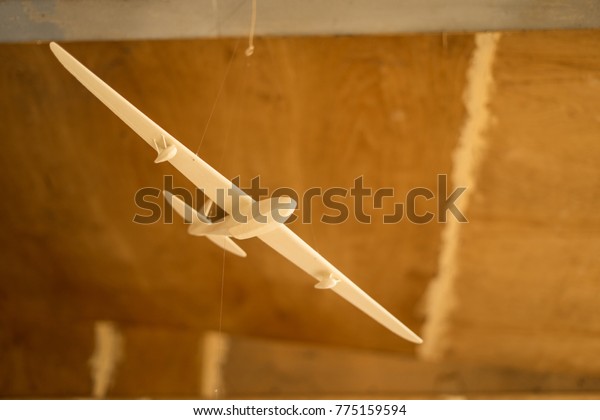 toy airplane that hangs from ceiling