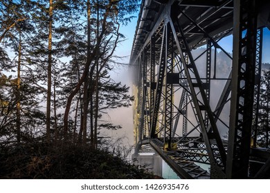 Under Deception Pass Bridge, Whidbey Island Washington