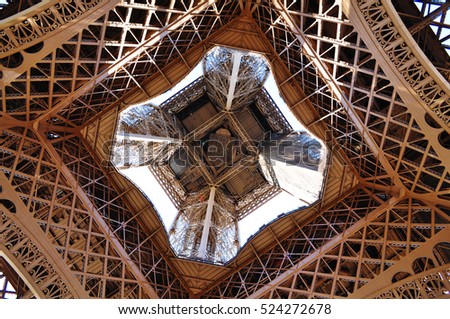 Under the Eiffel Tower