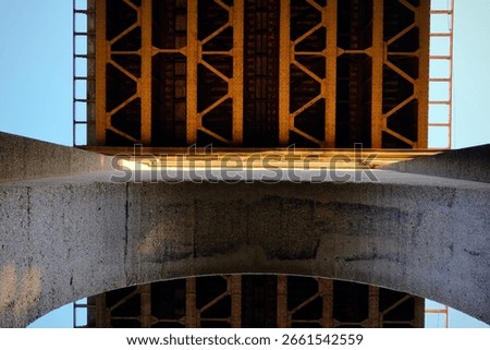 Under the Hell Gate Bridge Looking Up (Queens, New York, USA)