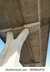 
Under Highway Bridge Concrete Structure